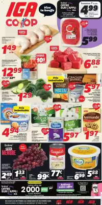 IGA flyer (valid until 29-10)
