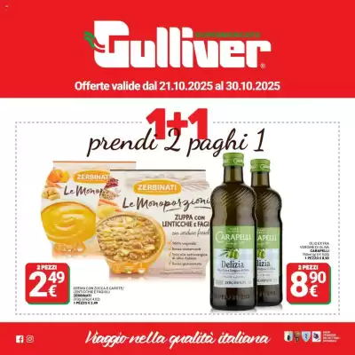 Volantino Supermercati Gulliver (valido fino al 30-10)