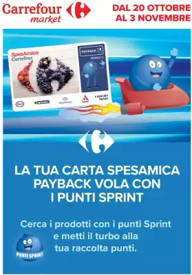 Volantino Carrefour Market (valido fino al 3-11)