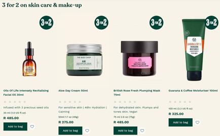 The Body Shop catalogue Page 1