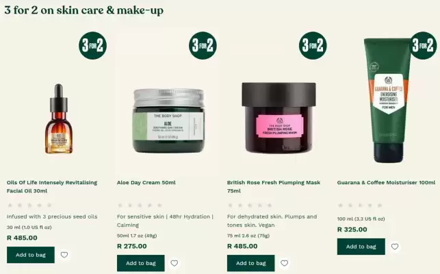 The Body Shop catalogue (valid until 4-11)