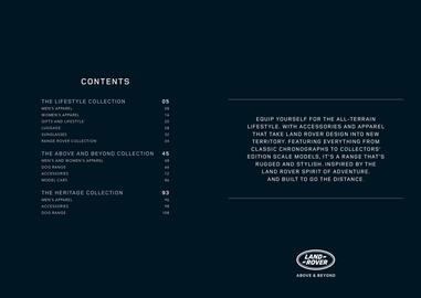 Land Rover catalogue Page 2