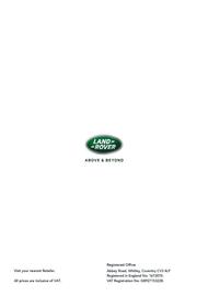 Land Rover catalogue Page 57