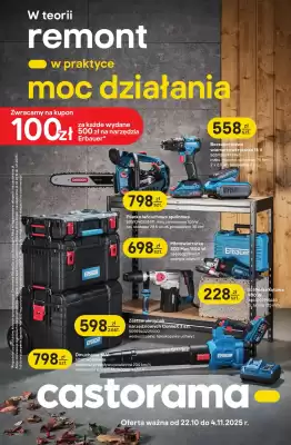 Castorama gazetka (ważność do 4-11)