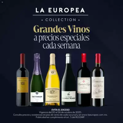 Catálogo La Europea (válido hasta 26-10)