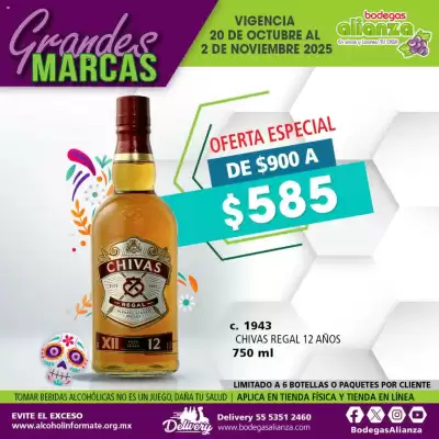 Folleto Bodegas Alianza (válido hasta 2-11)