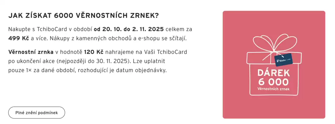 Tchibo leták (platné do 2-11)