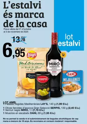 Folleto BonpreuEsclat (válido hasta el 3-11)