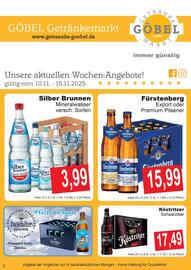 Getränke Göbel Prospekt woche 46 Seite 1