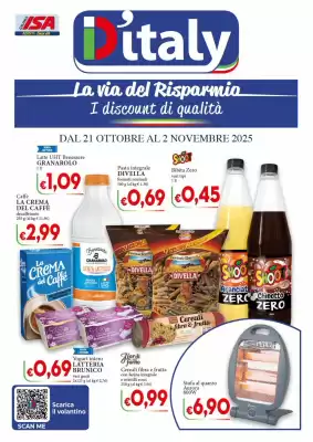 Volantino D'Italy (valido fino al 2-11)