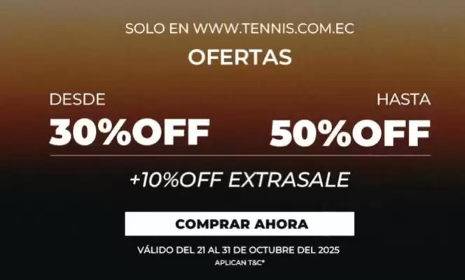 Catálogo Tennis (válido hasta 31-10)