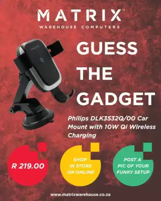 Matrix Warehouse catalogue (valid until 26-10)