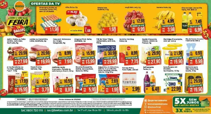Catálogo Supermercados Bretas (válido até 21-10)