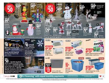Canadian Tire flyer week 43 Page 9