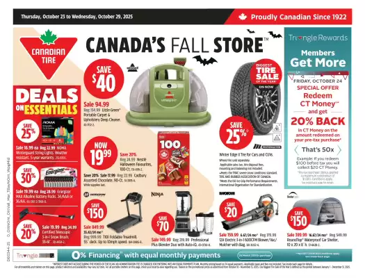 Canadian Tire flyer (valid until 29-10)