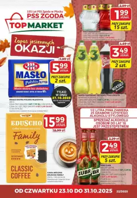 Top Market PSS Zgoda gazetka (ważność do 31-10)