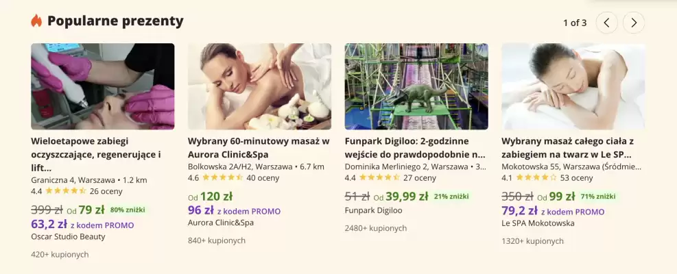 Groupon gazetka (ważność do 2-11)