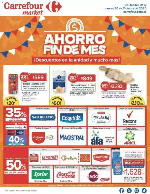 Folleto Carrefour Market (válido hasta 30-10)