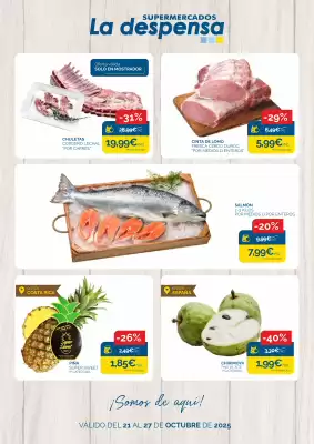 Folleto Supermercados La Despensa (válido hasta el 27-10)