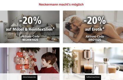 Neckermann Flugblatt woche 43 Seite 1