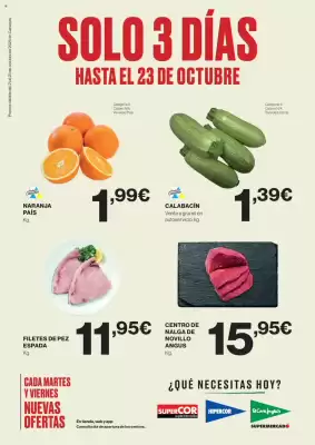 Catálogo Supercor (válido hasta el 23-10)