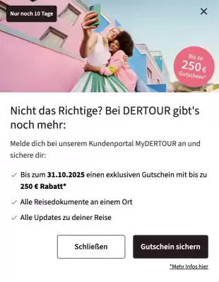 DERTOUR Flugblatt (gültig bis 31-10)