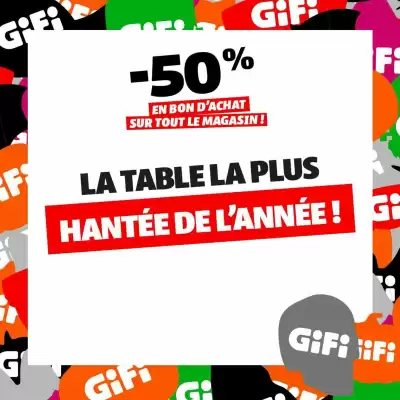 Catalogue Gifi (valable jusqu'au 31-10)