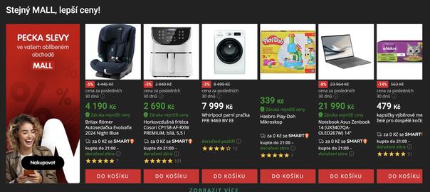 Mall.cz leták týden 43 Strana 1
