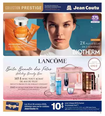 Jean Coutu flyer (valid until 29-10)