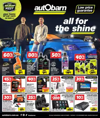 Autobarn catalogue (valid until 11-11)