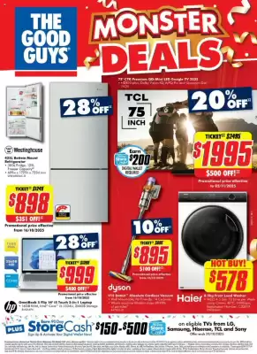 The Good Guys catalogue (valid until 29-10)