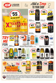 IGA Liquor catalogue Page 1
