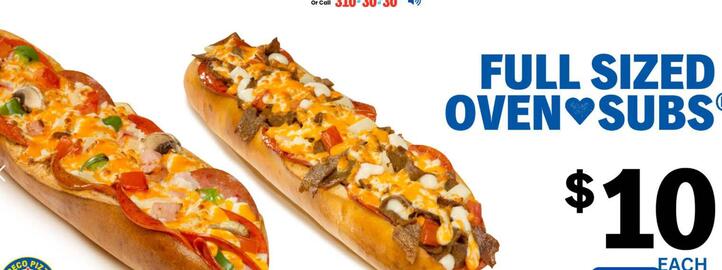 Greco Pizza flyer Page 2