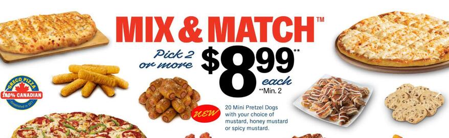 Greco Pizza flyer Page 4