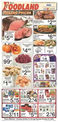 Foodland weekly ad (valid until 27-10)