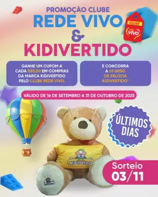 Encarte Rede Vivo (válido até 31-10)