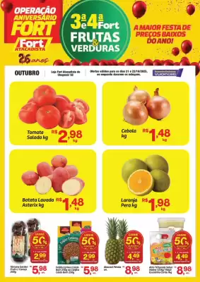 Tabloide Fort Atacadista (válido até 22-10)