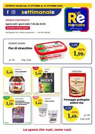 Volantino Re Mercato Lucrezia settimana 43 Pagina 1