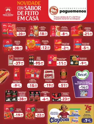 Catálogo Supermercados Pague Menos (válido até 21-10)