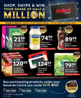 Oxford Freshmarket catalogue (valid until 27-10)