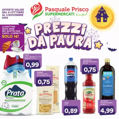 Volantino Supermercati Pasquale Prisco (valido fino al 3-11)