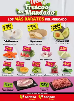 Folleto Soriana Express (válido hasta 23-10)