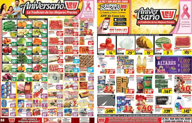 Folleto Casa Ley (válido hasta 22-10)