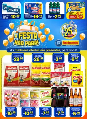 Catálogo Rede Econômica de Supermercados (válido até 31-10)