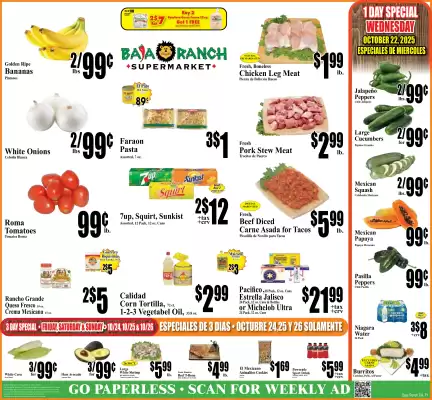 Baja Ranch weekly ad (valid until 28-10)