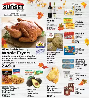 Sunset Foods weekly ad