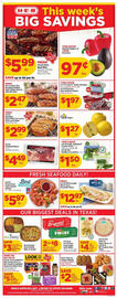 H-E-B weekly ad week 43 Page 1