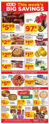 H-E-B weekly ad (valid until 28-10)