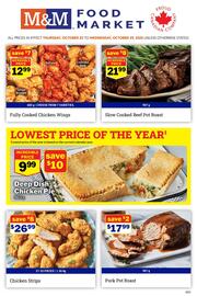 M & M Food Market flyer week 43 Page 1