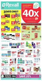 Rexall flyer week 43 Page 1